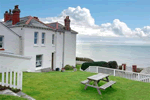 The White House in Croyde, South West England