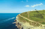 Rowena Cottage in Anvil Point Lighthouse, South West England