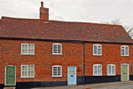 Red Brick Cottage in Lavenham, East England