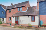 Rainbow Cottage in Thorpeness, East England