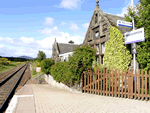 The Old Station in Newtonmore, Highlands Scotland